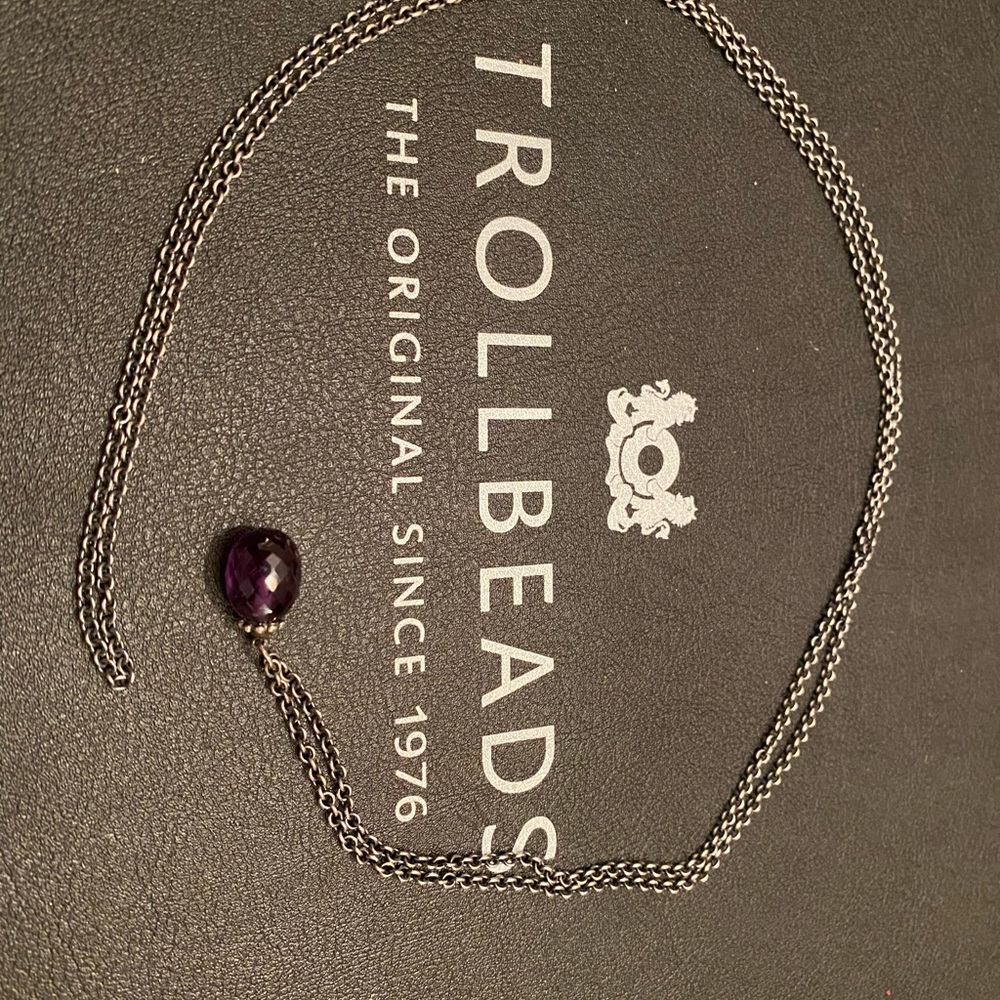 Trollbeads Amethyst Fantasy Necklace